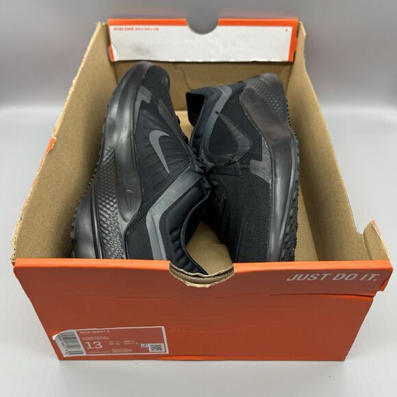 Nike Quest 5 Sneakers Black Athletic Road Running Shoes Men's Size 13 DD0204-003 - Picture 10 of 11